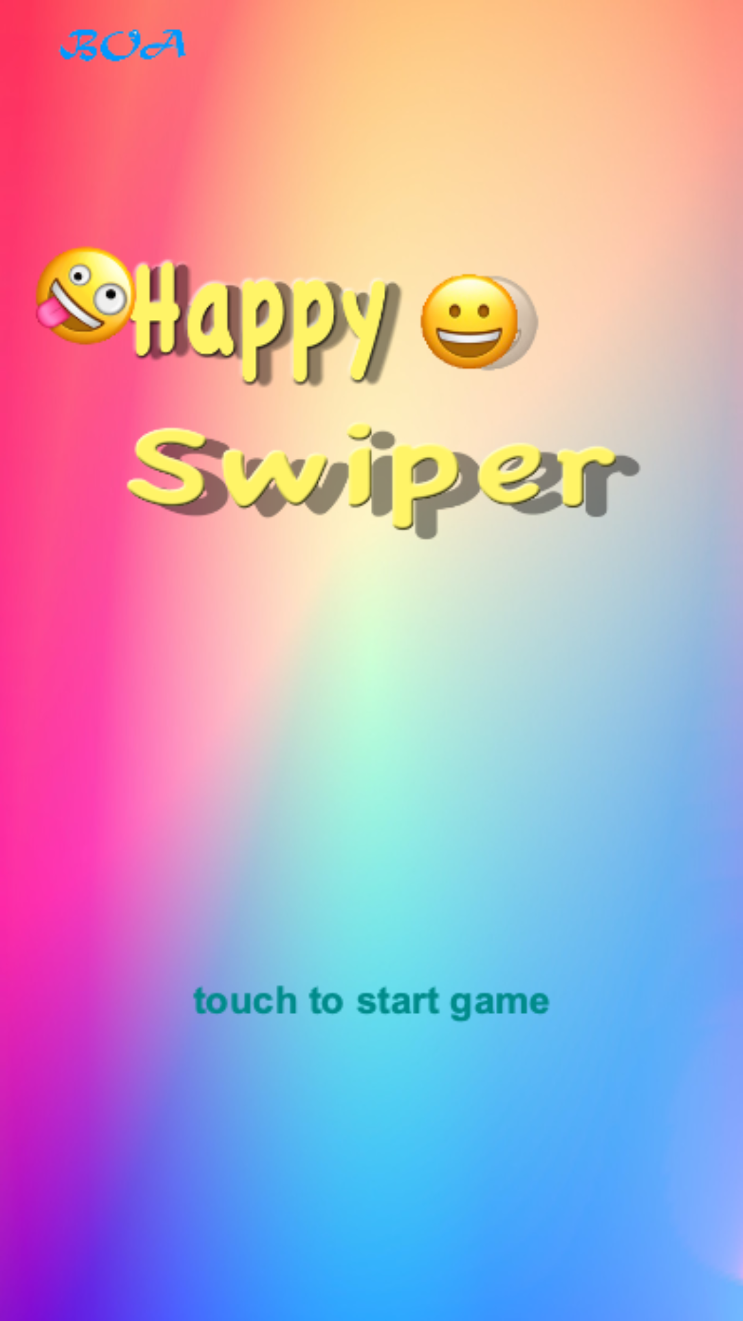 HappySwiper Game Screen 1