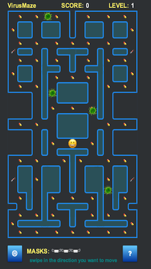 VirusMaze Game Screen 2