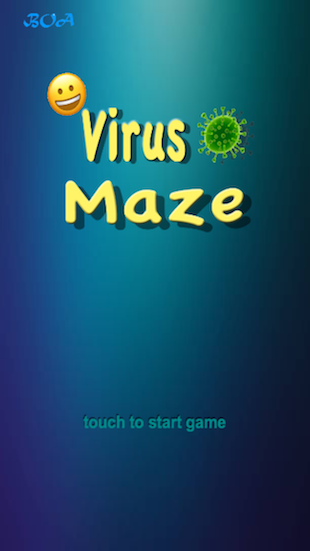 VirusMaze Game Screen 1
